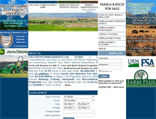 Tablet Screenshot of exclusivefarmandranch.com